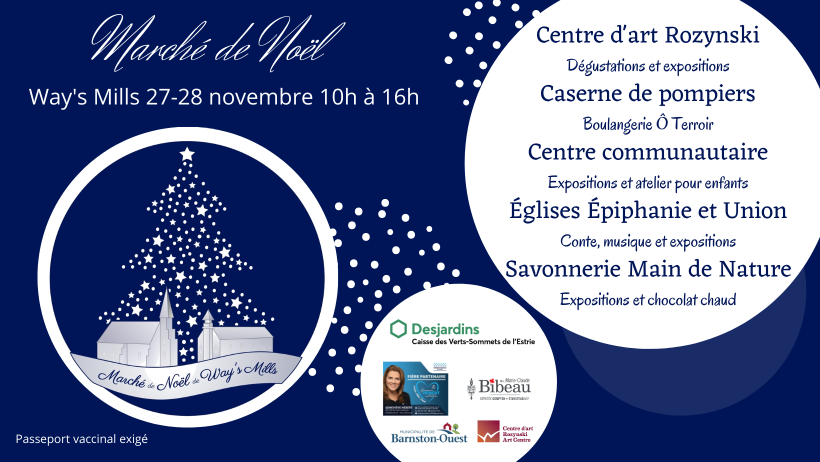 Marché Noël Way's Mills