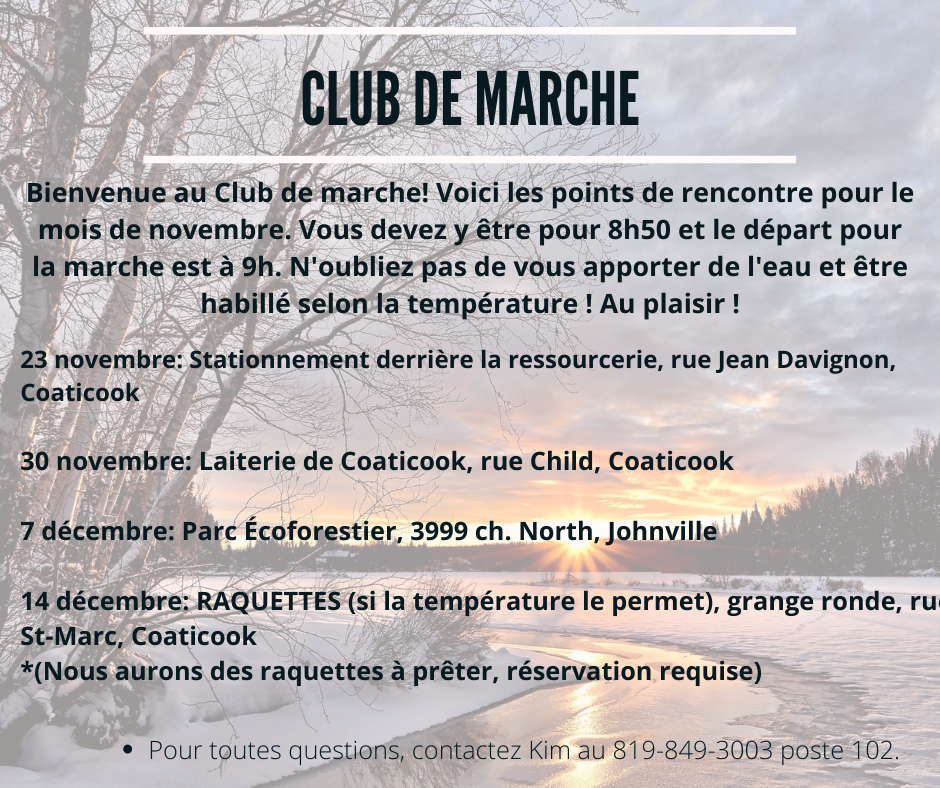 Club de marche de l'Éveil