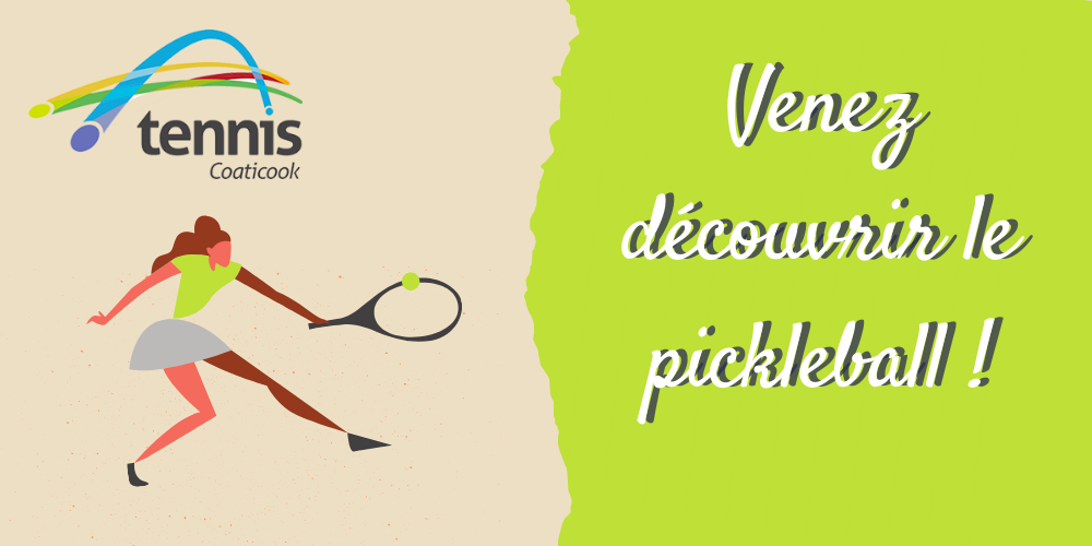 Pickleball - Tennis Coaticook