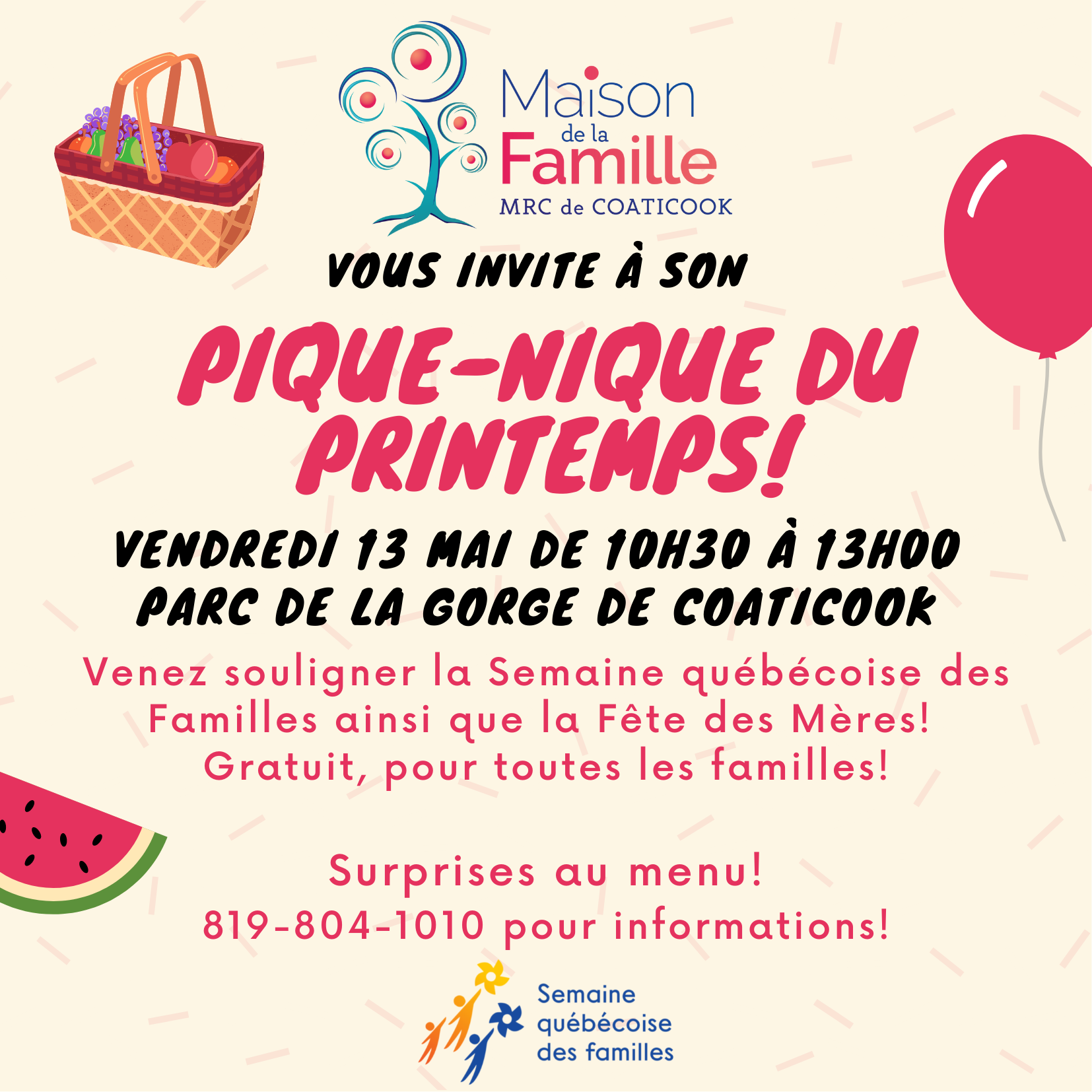 Pique-nique du printemps