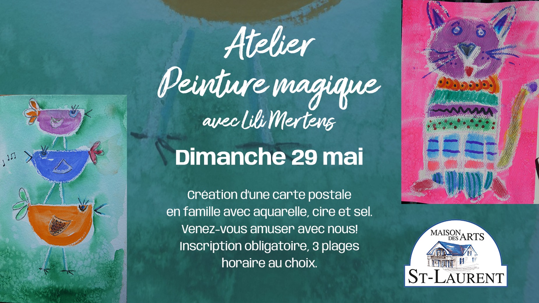 Atelier de peinture magique
