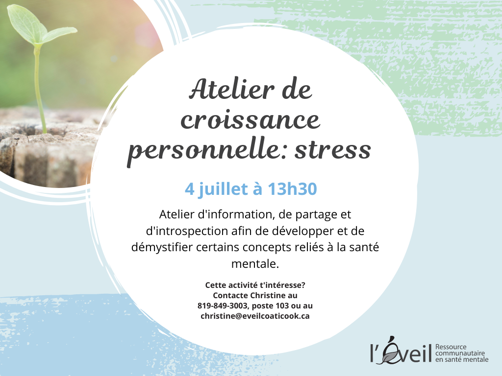 Atelier de croissance personnelle