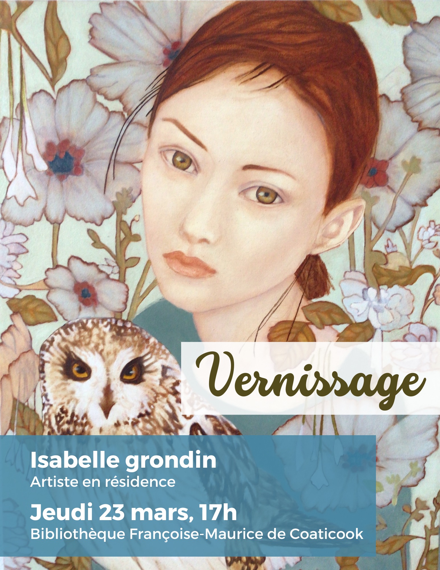 Vernissage Isabelle Grondin