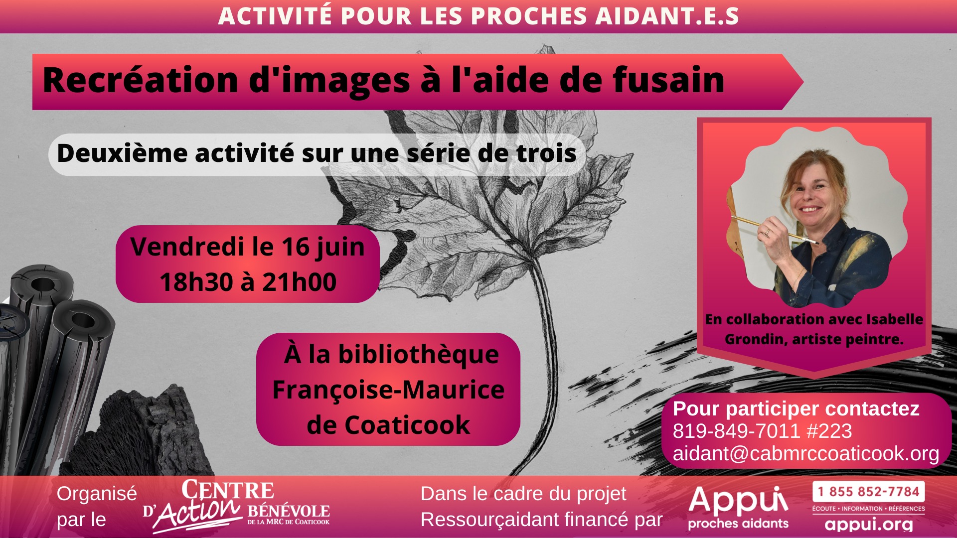 Atelier fusain