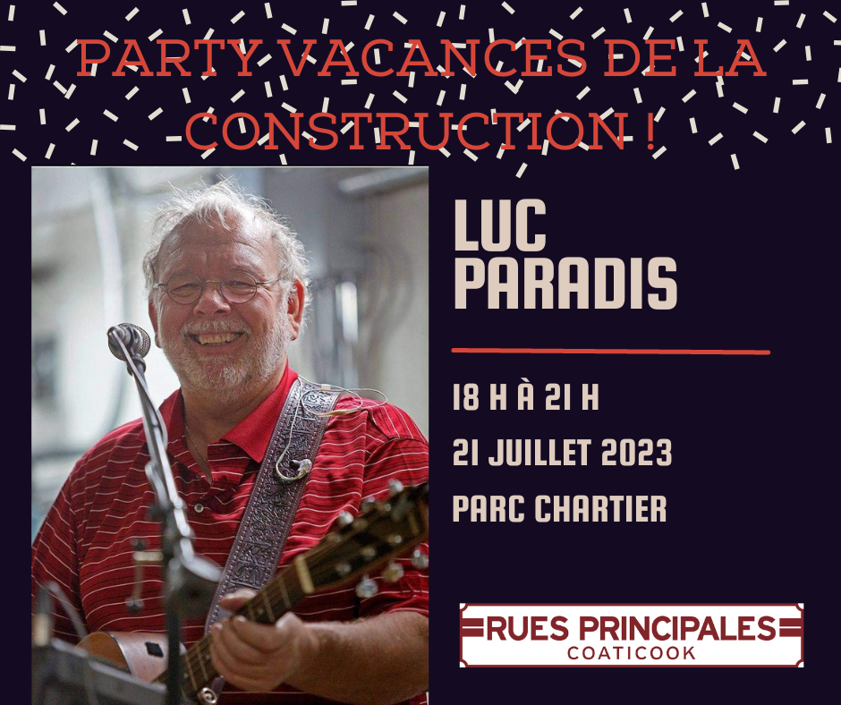 Spectacle Luc Paradis