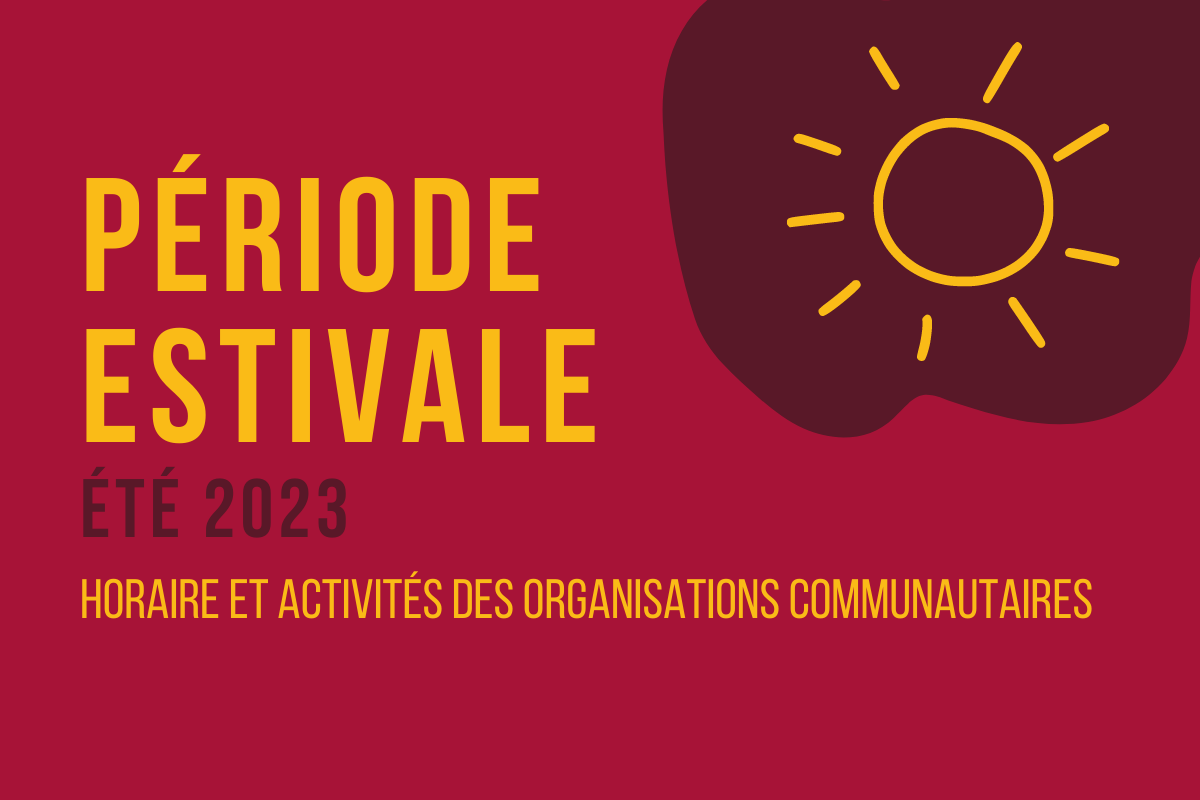 Horaire été 2023