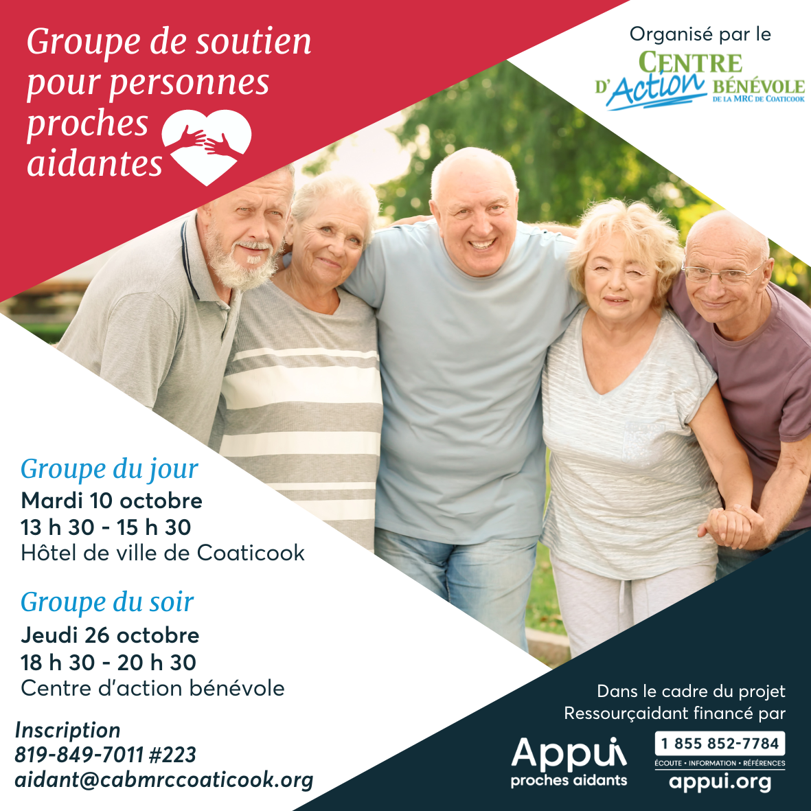 Groupe de soutien proches aidants
